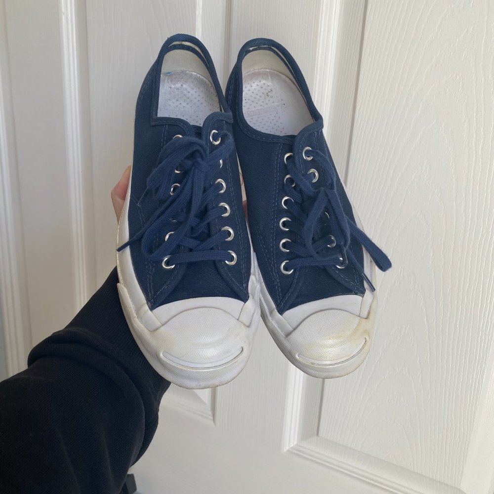 Blue Jack Purcell Converse